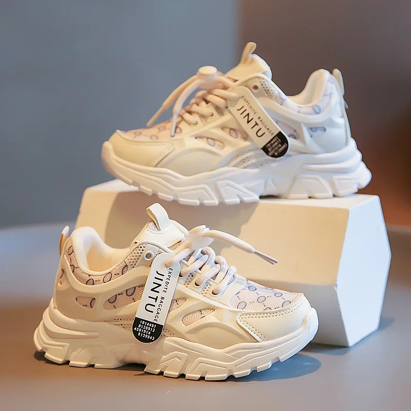 

Cute Children Girls Shoes 2023 Autumn Casual Korean Edition children's kids shoes Comfortable Breathable Neutral kids Sneakers