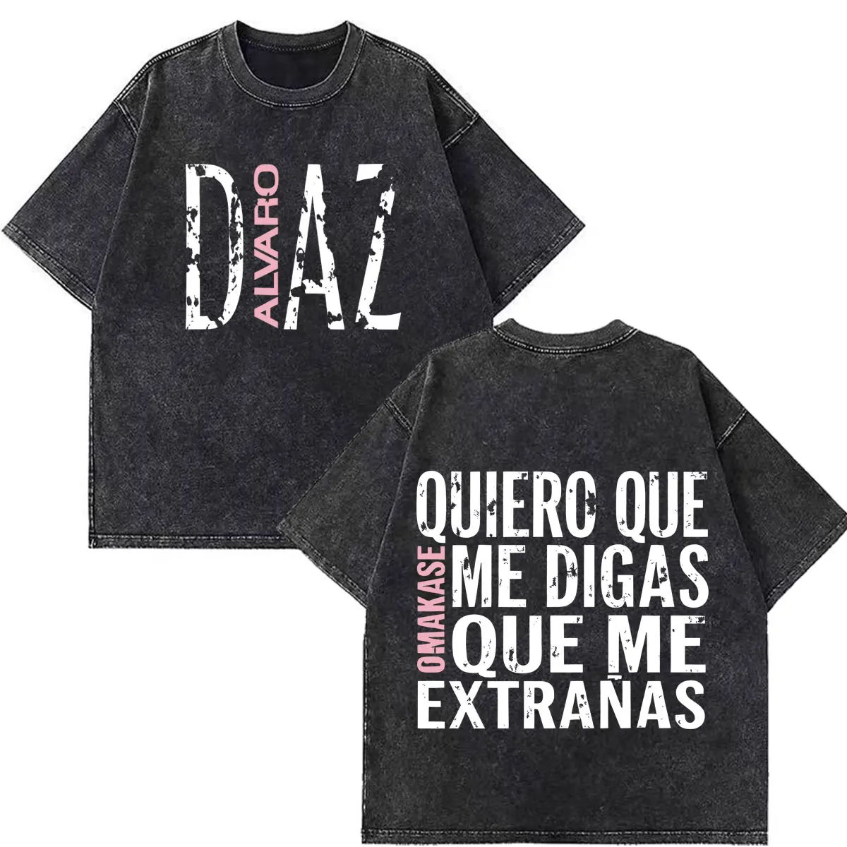 Футболка Alvaro Diaz Omakase Album 2026 Tour Merch, винтажная, с эффектом потертости, унисекс, свободного кроя, повседневная, летняя, хлопковая, модная (art.: 3920db010fff3) - 3920db010fff3