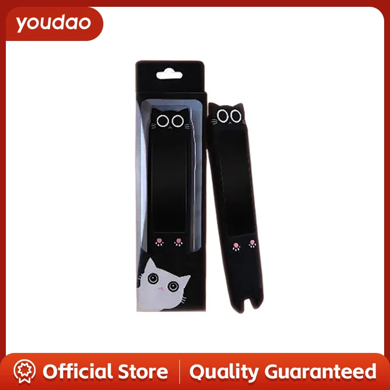 Youdao Защитный чехол для перевод серии Pen3, футляр, силиконовый нескользящий чехол с рисунком черного кота Youdao Защитный чехол для перевод серии Pen3, футляр, силиконовый нескользящий чехол с рисунком черного кота