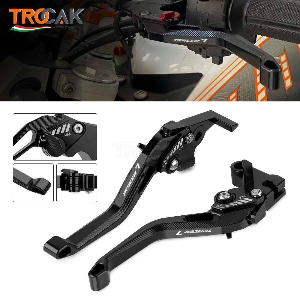 

NEW For Yamaha TRACER 7 2021 2022 Tracer 7GT TRACER7/GT Motorcycle Adjustable CNC Short Brake Clutch Levers Accessories