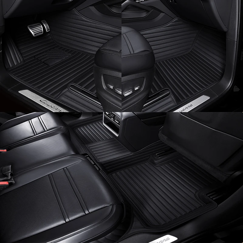 

Artificial Leather Custom Car Floor Mats for BMW F34 3 Series GT 2012-2019 Year Interior Details Car Accessories Carpet