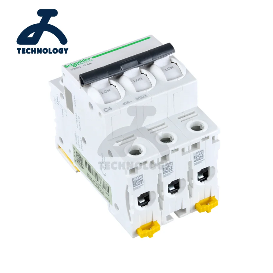 

Оригинальный Новый миниатюрный автоматический выключатель Schneider iC65N типа D, 3P, 1A-80A