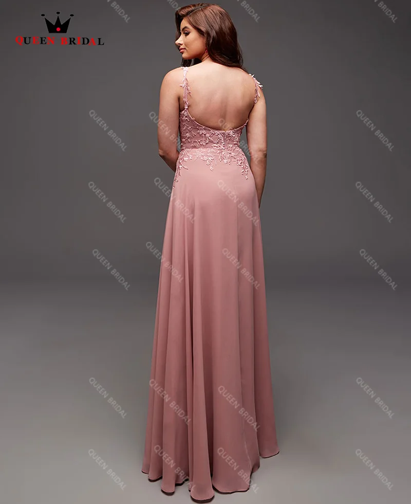 Женское шифоновое платье-трапеция на тонких бретельках с открытой спиной