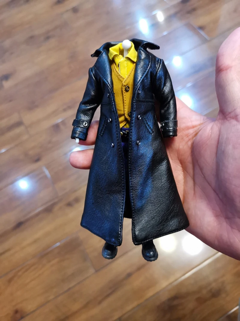 Лидер продаж модное черное платье с накидкой костюм Джокера искусственная кожа