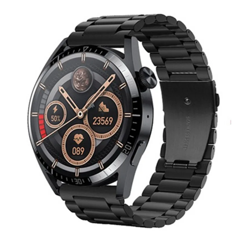 

For PG3 Smart Watch Bluetooth Call AI Voice NFC Wireless Charging HD IPS BIG Screen Men Sport Fitness Tracker Smartwatch