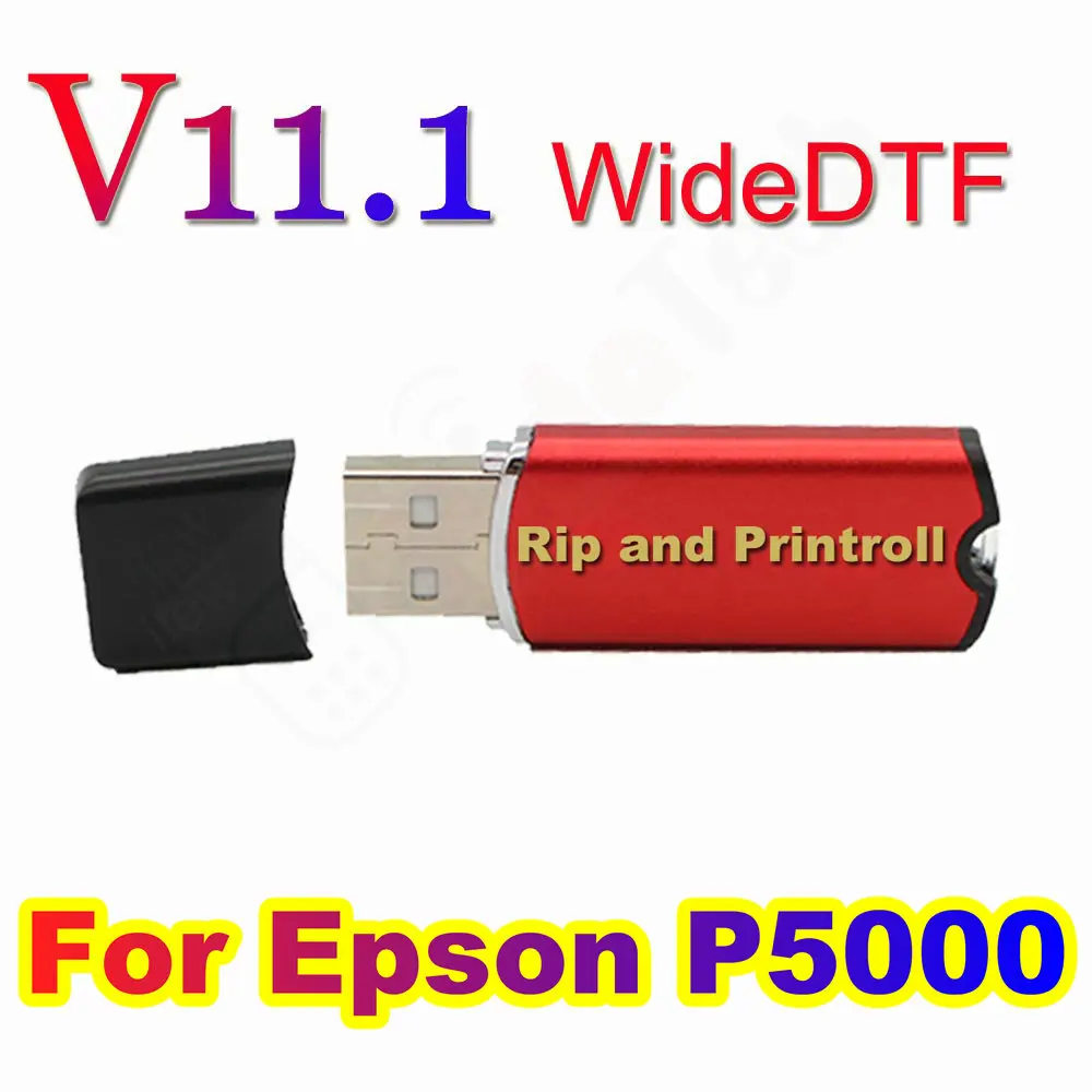 For Epson P5000 Uv Rip Software V11.1 Wide Format Dtf Printer License Program Key WideDtf Dongle Usb Dtf Printer Surecolor Kit