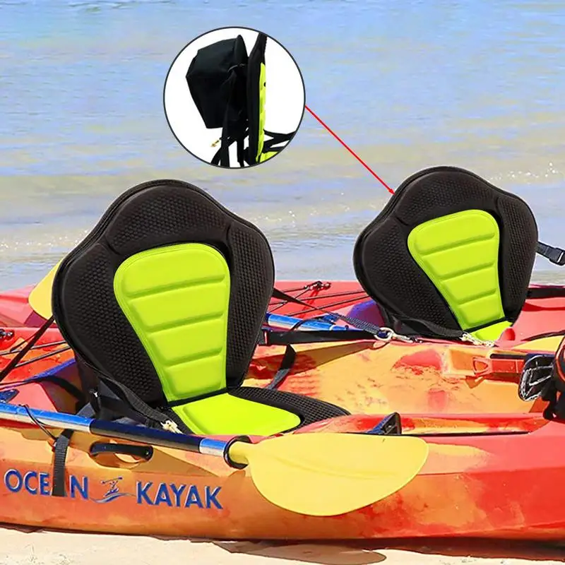 

Kayak Seat Surfing Seat For Stand Up Paddle Surfboard Adjustable High Backrest Boat Seat Cushioned Fishing Seat For Kayaking