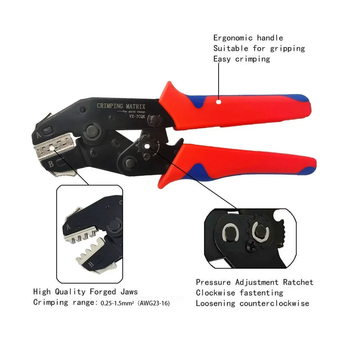 Обжимные инструменты DUTRIEUX SN-58B