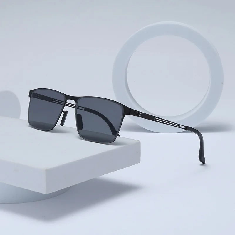 

New 2023 Square Sunglasses Vintage Metal Frame For Women Sun Glasses Men Luxury Brand Design Glasses Uv400 Gafas De Sol