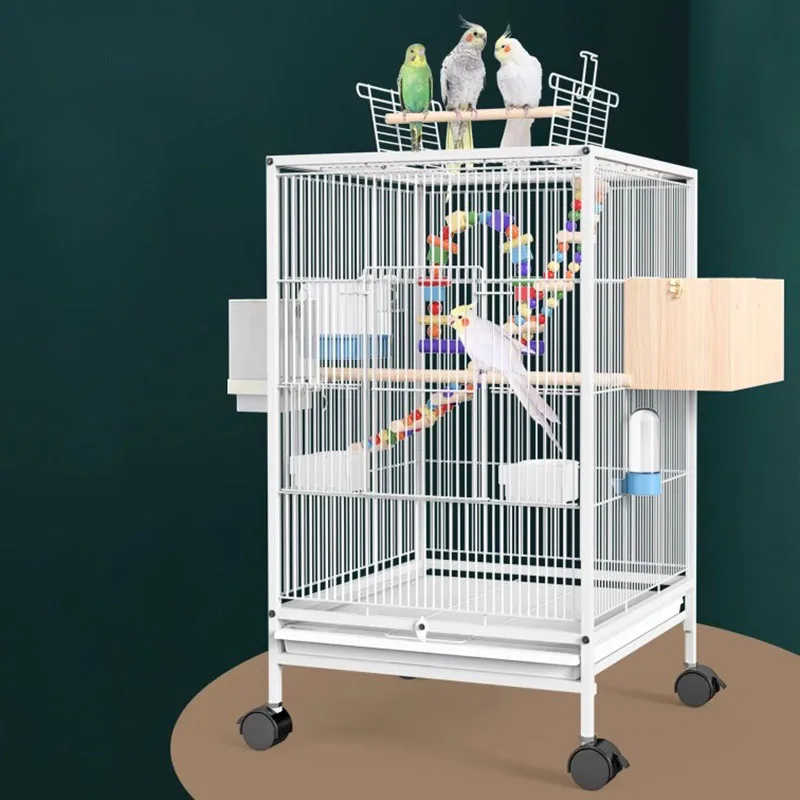 

Quail Small Bird Cages Feeder Transport Playground Shelter Protective Protector Canary Gaiola Para Passaros Habitat Decors