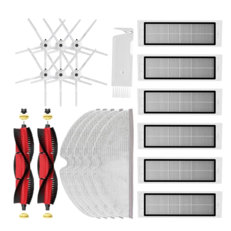 

Основная щетка, HEPA фильтр, Швабра, боковая щетка для Xiaomi Roborock S5 Max S6 Maxv S6, чистые запасные части для вакуума