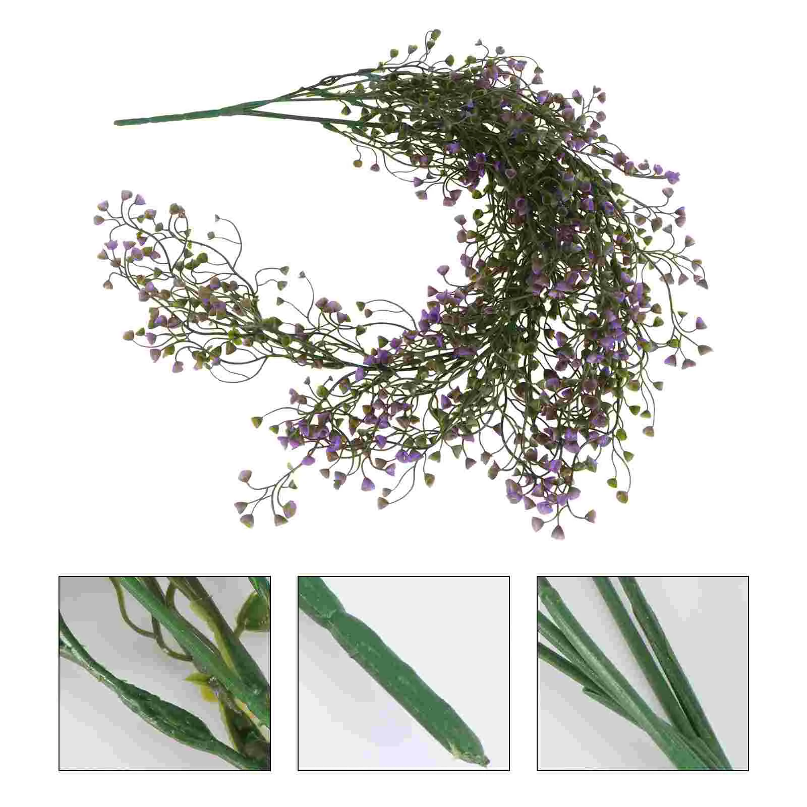 

Hanging Fake Artificial Wall Leaves Ivy Garland Vines Greenery Silk Decor Room Ornaments Uv Resistant Green Garlands Vine