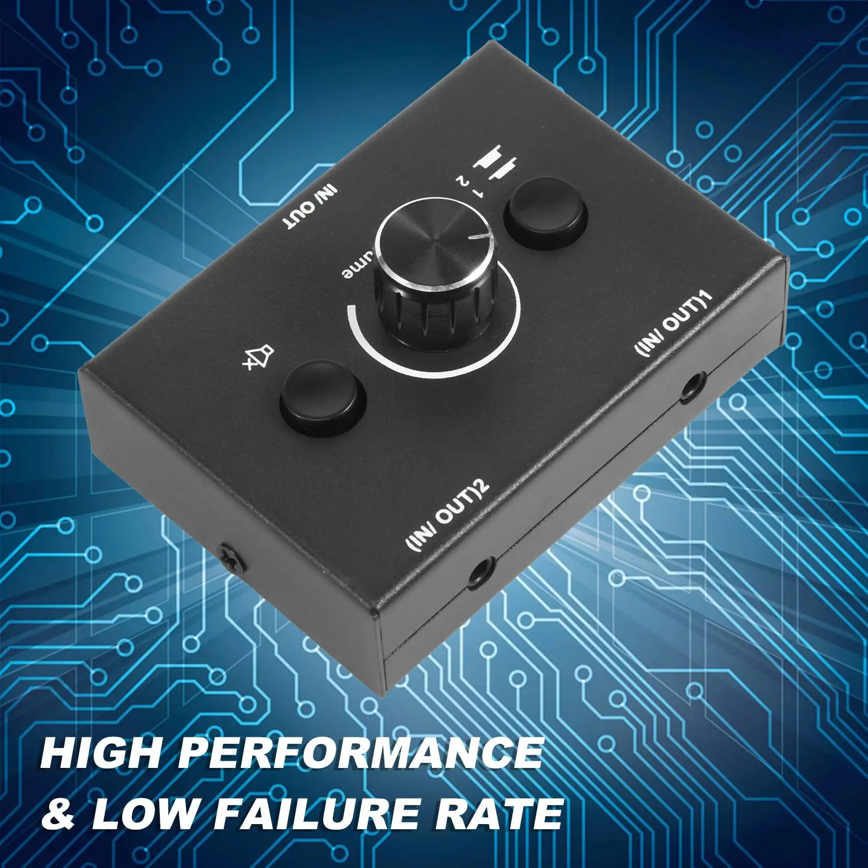 Аудиопереключатель 3 5 мм 2 входа 1 выход/1 вход выхода аудиоразветвитель блок