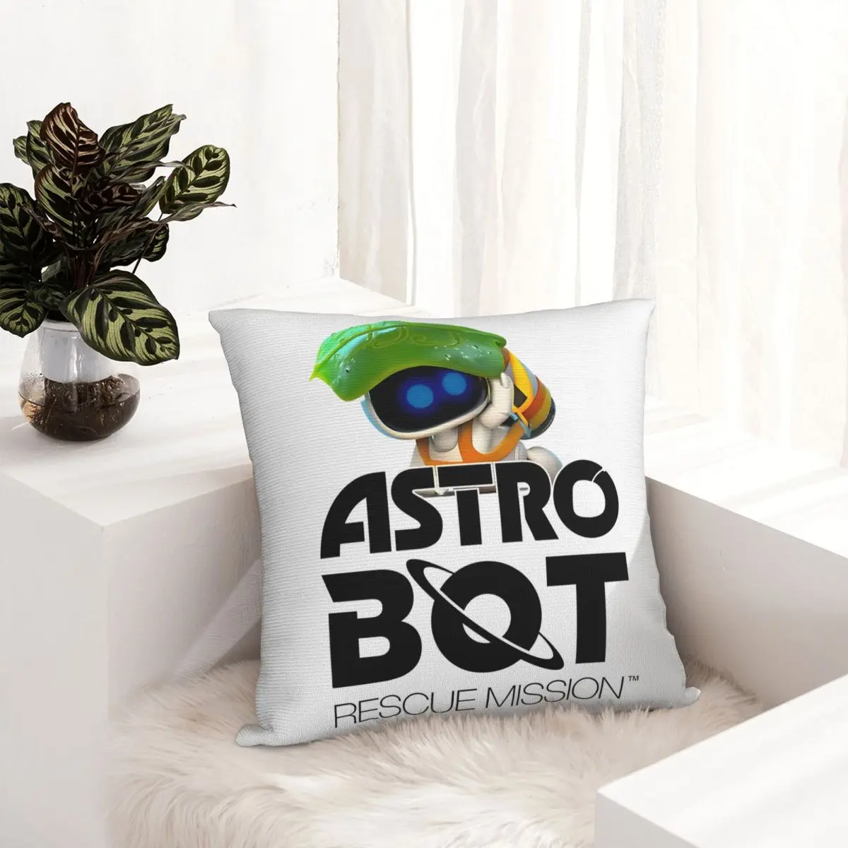 ASTRO BOT Rescue Mission LOGO с наволочкой принтом чехол для подушки декор наволочка Astrobot