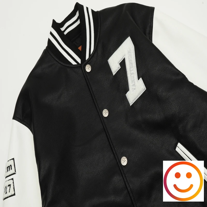 2024 Vandythepink полотенце с цветочной вышивкой мужская куртка кожаная Лоскутная