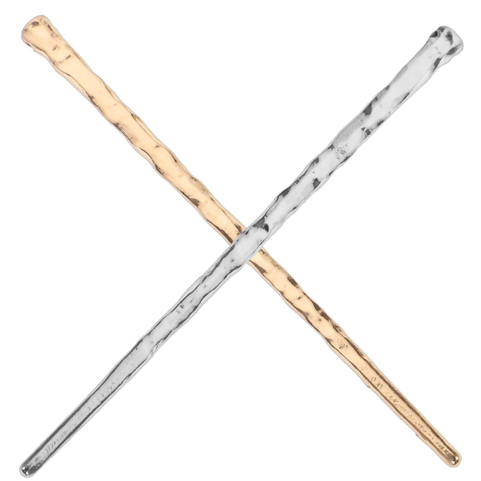 

2 Pcs Hair Pin Japanese Hair Pin Alloy Accessories Women's Elegant Clasp Minimalist