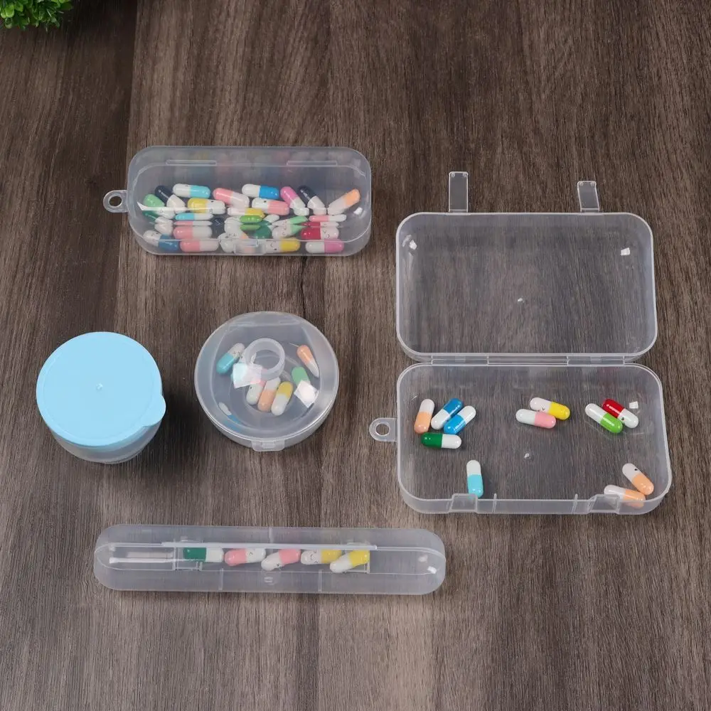 

Accessories Sundries Organizer Plastic Small Items Case Transparent Storage Box Jewelry Beads Container Packing Boxes