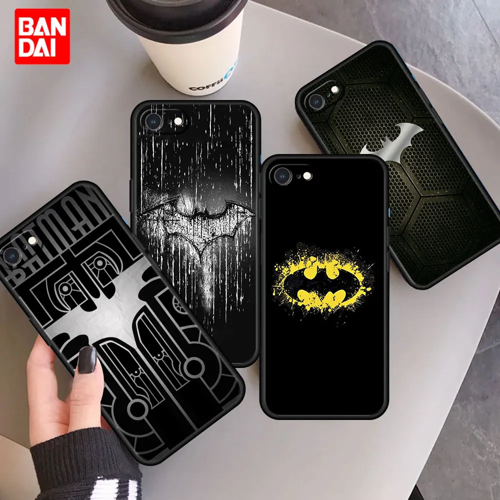 

Cover Case for Apple iPhone 8 7 6 6s Plus X XS Max XR SE 2020 7Plus 8Plus Xsmax Cell Soft Phone Shell Bag Batman Superhero