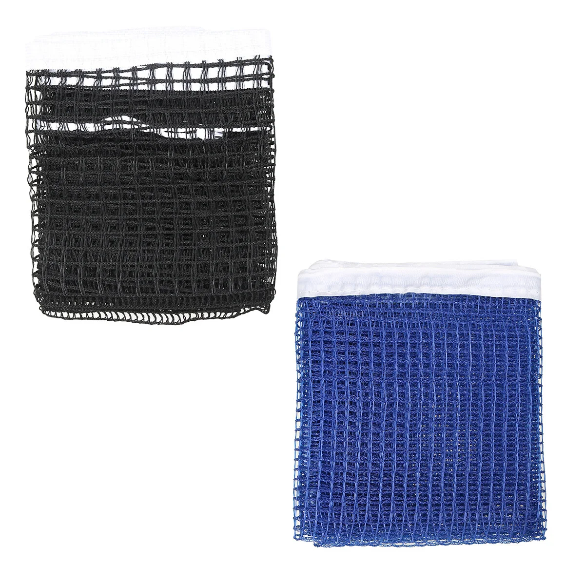 

2PCS Reusable Outdoor Table Tennis Replacement Net Nylon Regulation Pong Net without Post (Black)