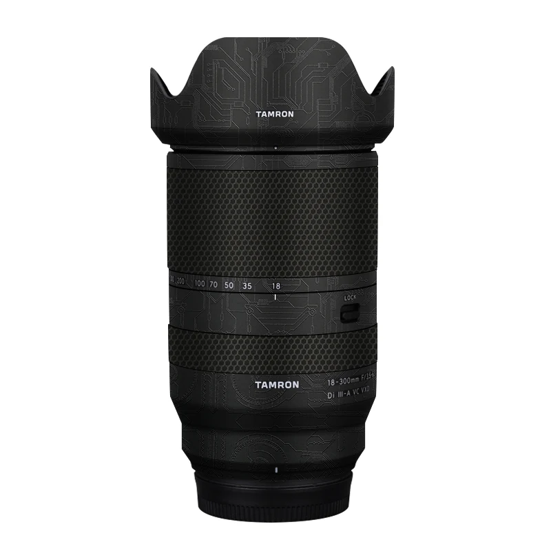 

Tamron 18-300 F3.5-6.3 for Fuji X Mount Lens Decal Skins for Tamron 18-300mm F/3.5-6.3 Di III-A VC VXD Lens Premium Sticker