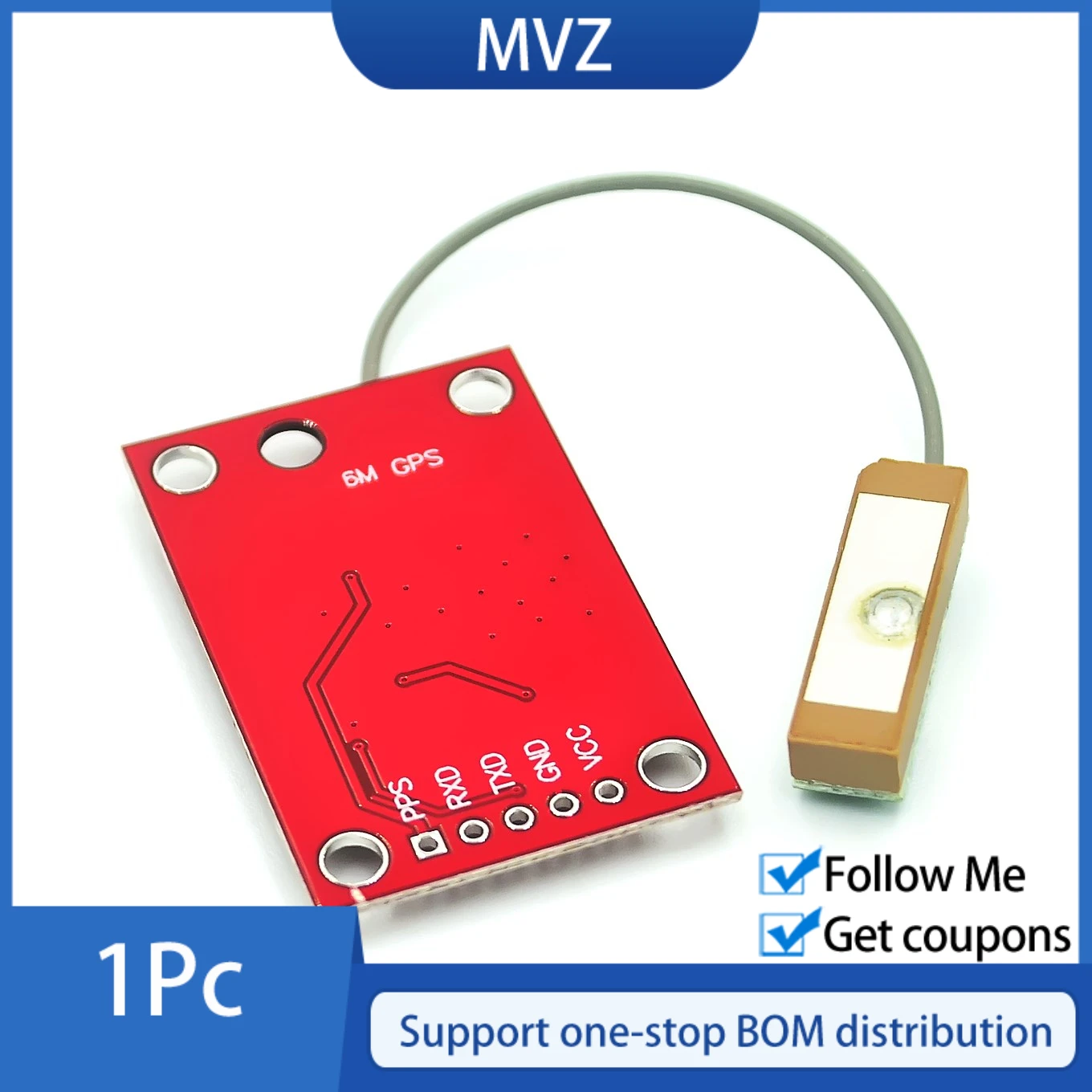 GY-NEO6MV2 NEO-6M GPS модуль NEO6MV2 с управлением полетом EEPROM MWC APM2.5 большая антенна для arduino |