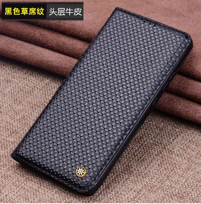 Luxury Genuine Leather Magnet Clasp Phone Case For Huawei Honor 60 Honor60 Se Pro Kickstand Holster Cover Protective Full Funda