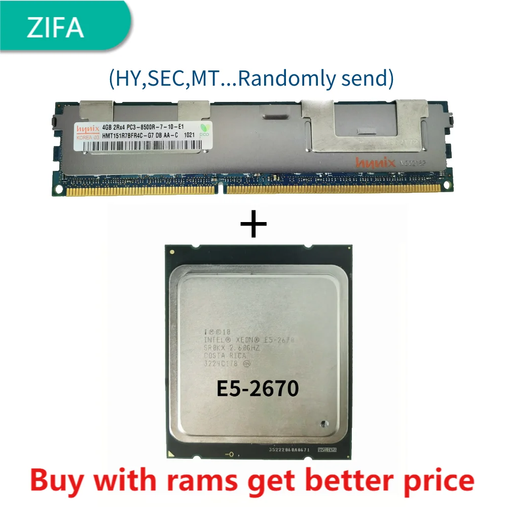 

Серверная оперативная память DDR3 4G с радиатором 1066 МГц со стандартом Φ 2,6 ГГц Восьмиядерный 16-поточный процессор 20M 115W LGA 2011