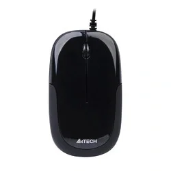 

A4Tech Ergonomic USB Travel Mouse 1000 DPI Symmetrical Dust Free D-110-1
