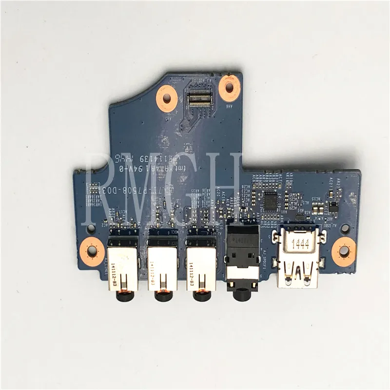 Original Genuine  6-71-P7508-D03 FOR CLEVO FOR P750 P750ZM USB AUDIO BOARD  Tested 100% Good