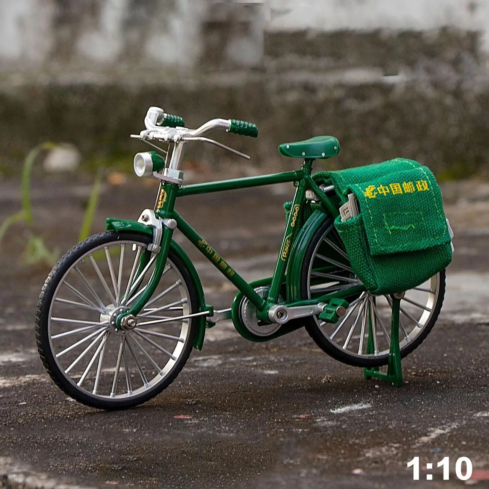 

1:10 Model Finger Bike Classical China Post Bike Toy for Home Adults