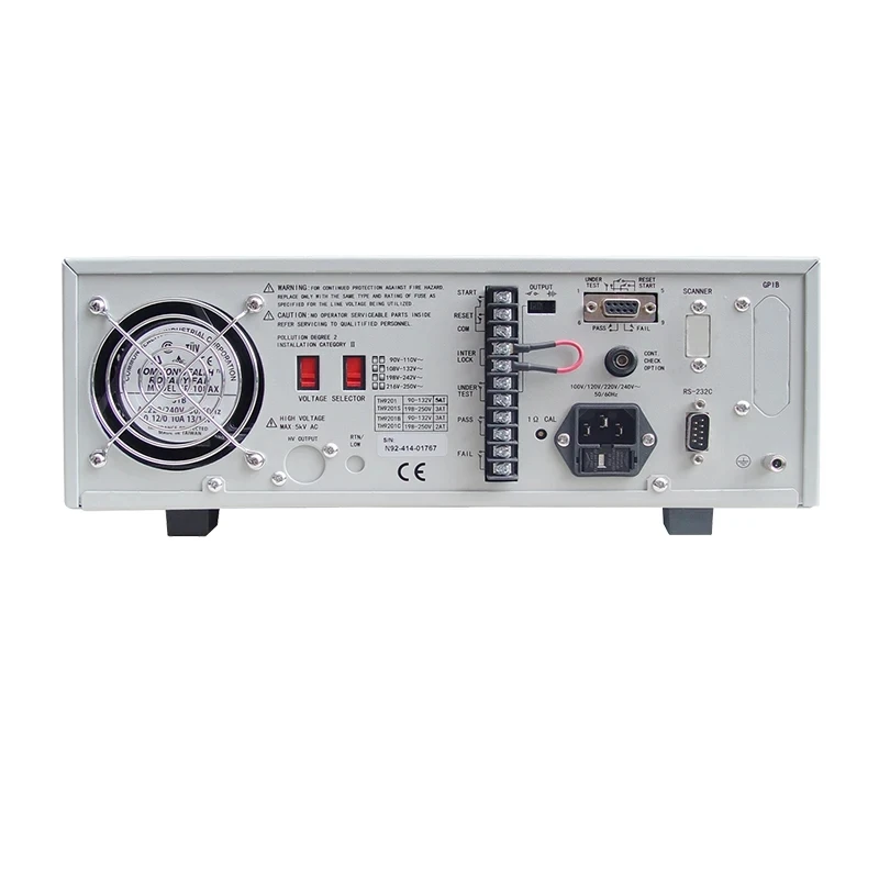 Tonghui TH9200 Series TH9201 Hipot Tester Прибор для измерения выдерживаемого напряжения TH9201B TH9201C TH9201S, переменный ток: 5 кВ постоянного тока: 6 кВ ИК: 1 кВ (art.: 3920d076f4ff3) - 3920d076f4ff3