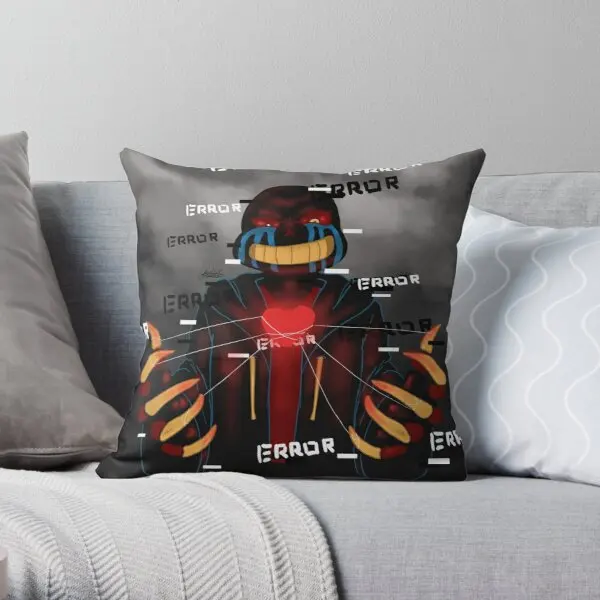 

Наволочка для подушки с принтом «Error Sans Undertale», удобная мягкая модная декоративная подушка в стиле аниме, для отеля, спальни, автомобиля, квад...