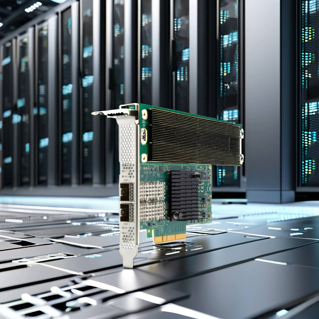 P22203-001 2-портовый адаптер HPE Ethernet 100 ГБ QSFP28 MCX516A-CCHT (опция # : P21927-B21)