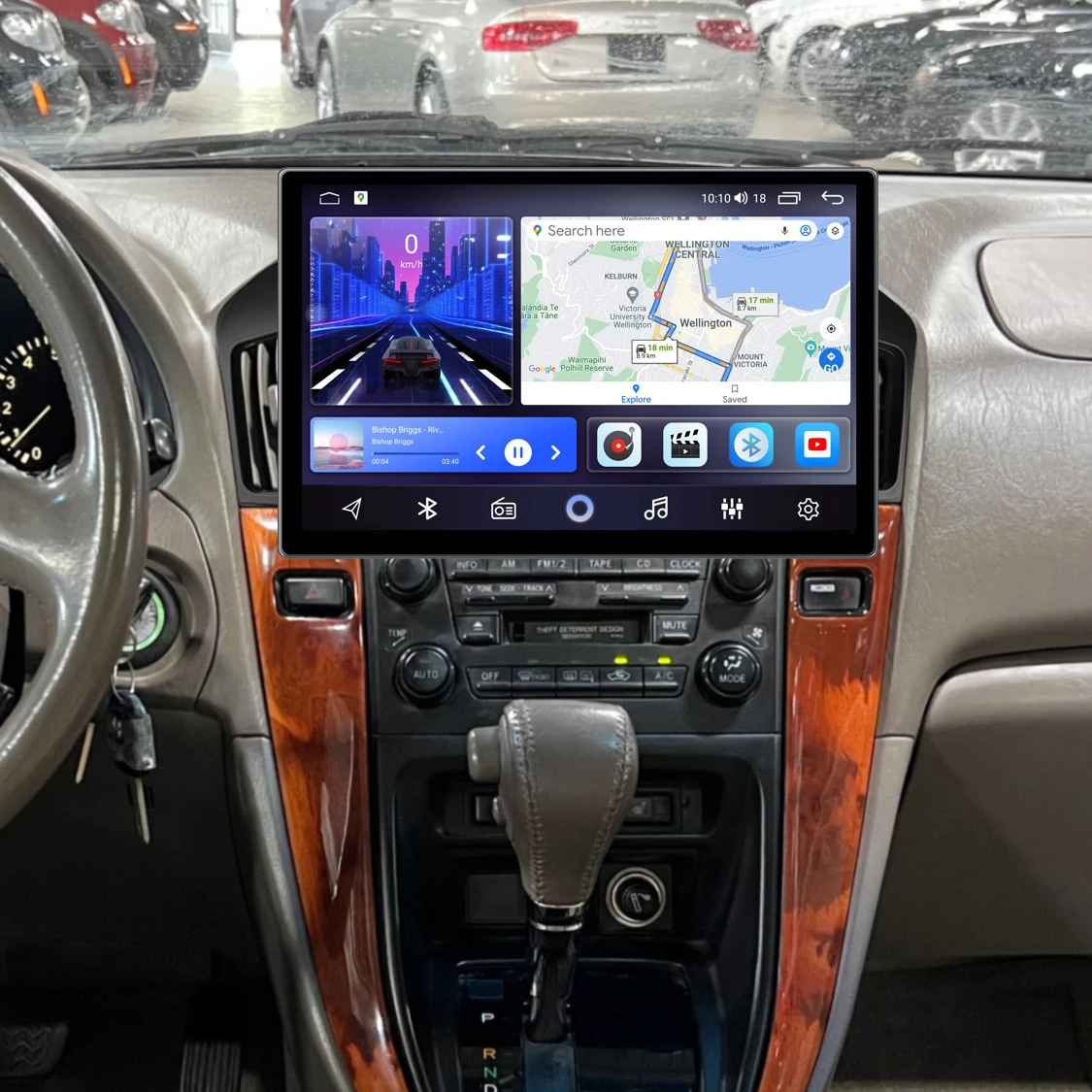 

13,1/12,5 дюймов 2K QLED экран для Toyota Harrier Lexus RX 300 RX300 XU10 1997 - 2000 Android Авто CarPlay Автомагнитола GPS стерео