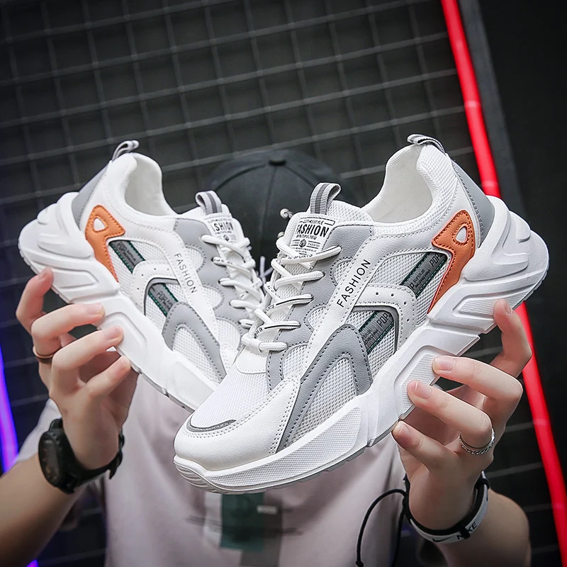 

Fashion Men Shoes Breathable Men Casual Shoes Comfortable Zapatos Hombre Cool Unisex Shoes 36-44 Casual Shoes Height Increasing