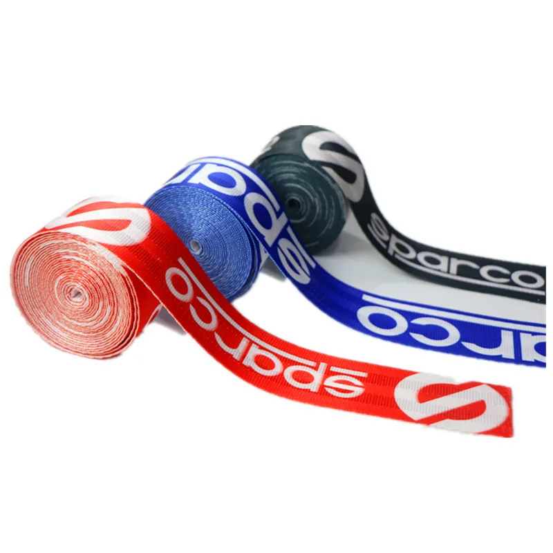 

TRDCar Modification Safety Belt Polyester Imitation Nylon Suitable for Original Car Seat Direct Replacement Safety Belt3.6CM