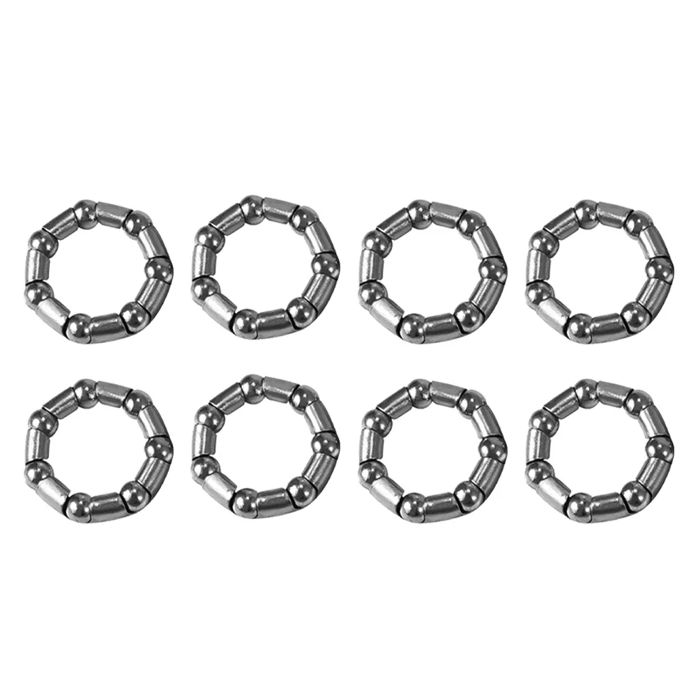 Подшипник NO10 фиксатор подшипника серебристая нержавеющая сталь 8 шт. запчасти