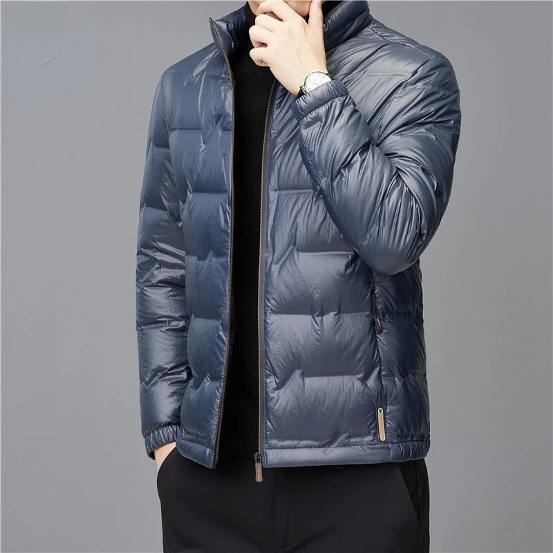 2022 New Fashion Men Winter Autumn Jacket Duck Down Jackets Men Ultra Light Down Casual Warm Outwear Coat Parkas Outdoors Z06