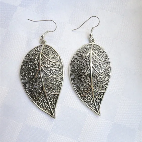 

New Products Hot Selling Fashion Trend Jewelry Creative Design Tree Leaf Pendant Earring Jewelry