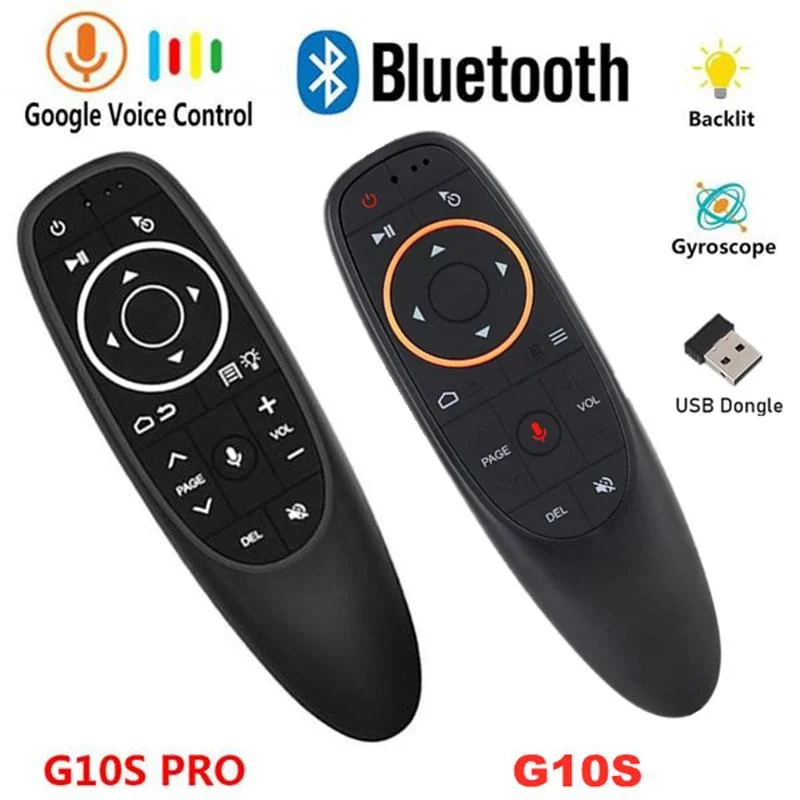 

G10S PRO 2.4G Wireless Air Mouse Voice Remote Control for Android TV Box