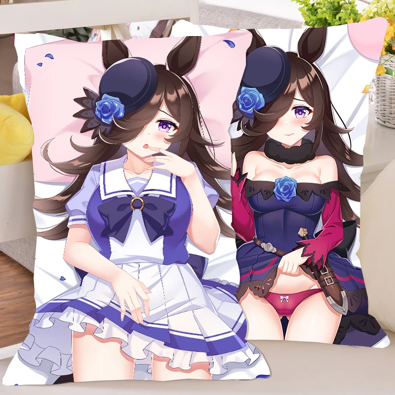 Японские Аниме Симпатичные дерби с рижем под дакимакуру нашейник на подоле