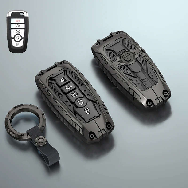 

Новый автомобильный чехол для дистанционного ключа, брелок для Ford Edge Fusion Mustang Explorer F150 F250 F350 Ecosport, защитный держатель без ключа