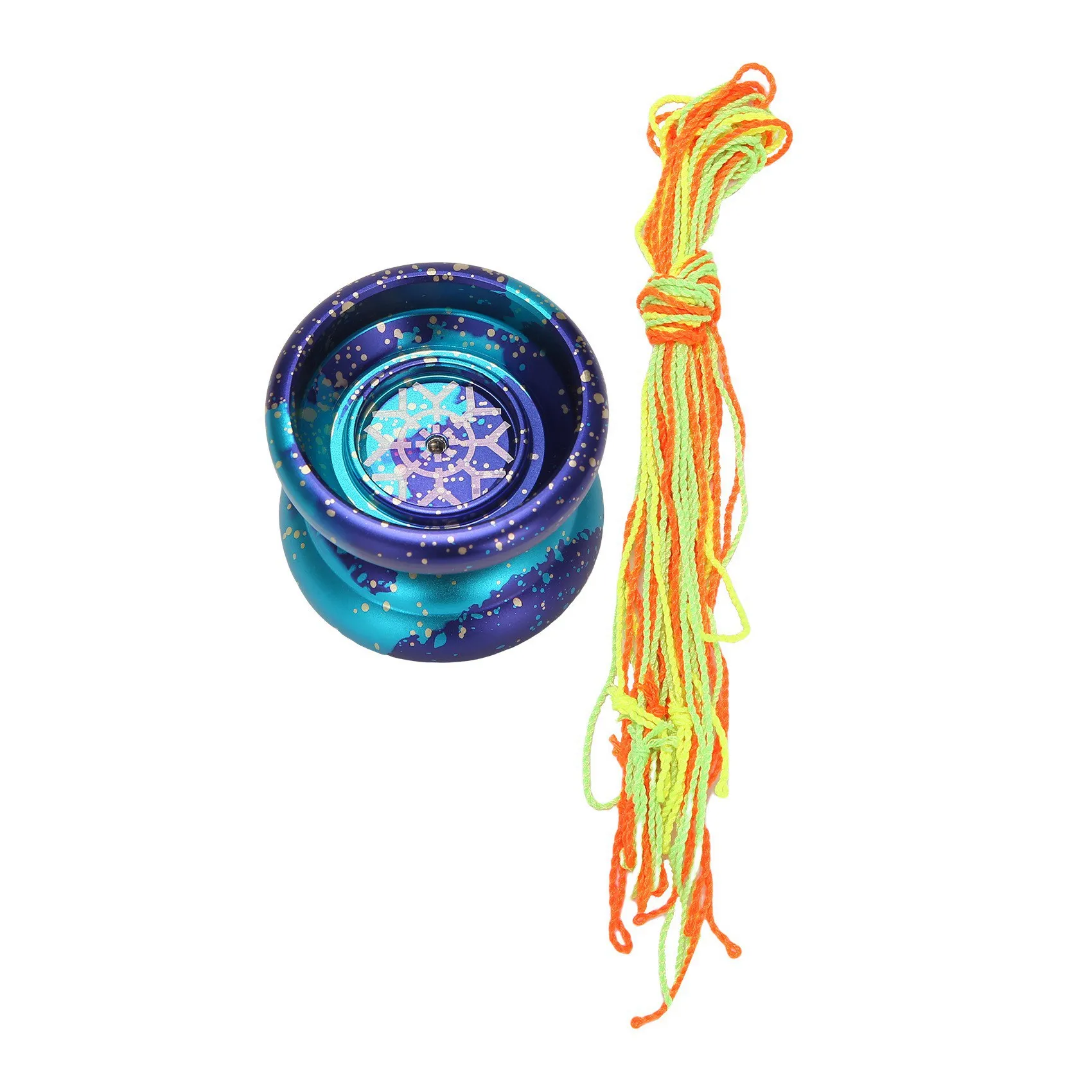 

Professional Alloy Magic Yo-Yo Metal Anti-Fall Wear-Resistant Fancy Yoyo Ball Children's Classic Toy Gift