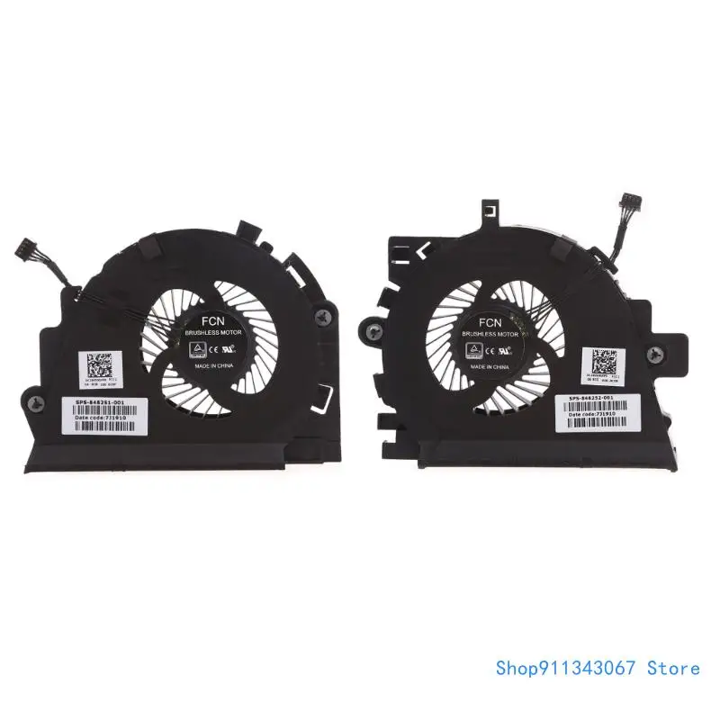 

Сменный вентилятор охлаждения процессора GPU для ноутбука HP ZBook 15G3, Прямая поставка