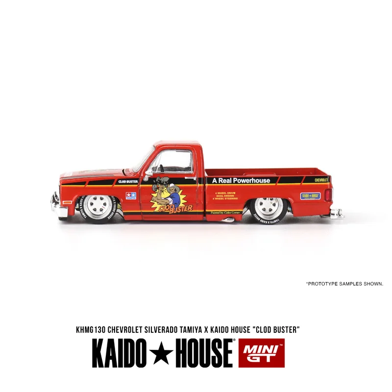TSM MINI GT KAIDO HOUSE khmg130 1:64 Silverado TAMIYA пикап литая под давлением модель автомобиля из