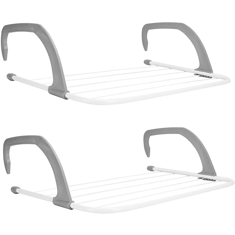 

Складная вешалка-радиатор Airer, держатель для полотенец, сушилка для одежды, вешалка для сушки, вешалка для установки на любой радиатор в любо...