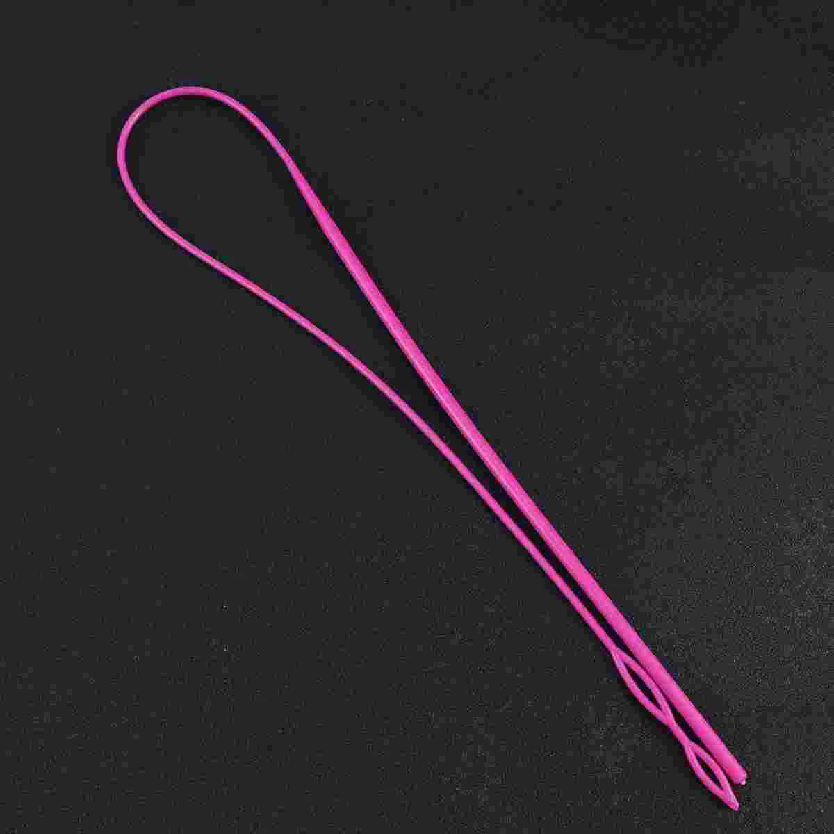 

Threader Drawstring Needle Sewing Diy Rope Device Easy Hand String Bodkin Threading Flexible Replacement Rubber Banding