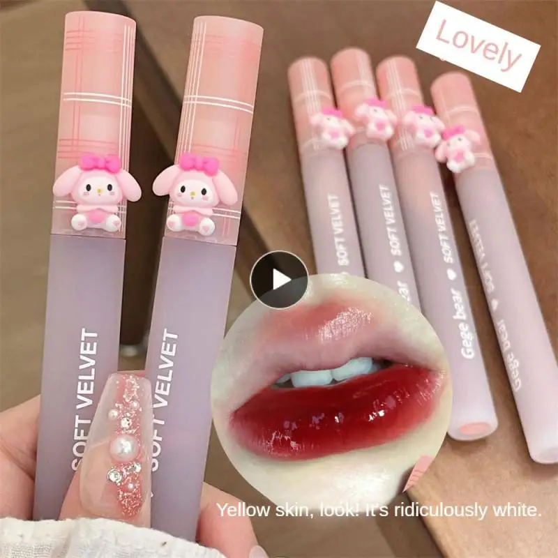 

Liquid Lip Velvet Matte Bare Lip Gloss Enhances Color Lip Glaze Cosmetics Makeup Moisturizing Lipstick Waterproof Lip Gloss Care