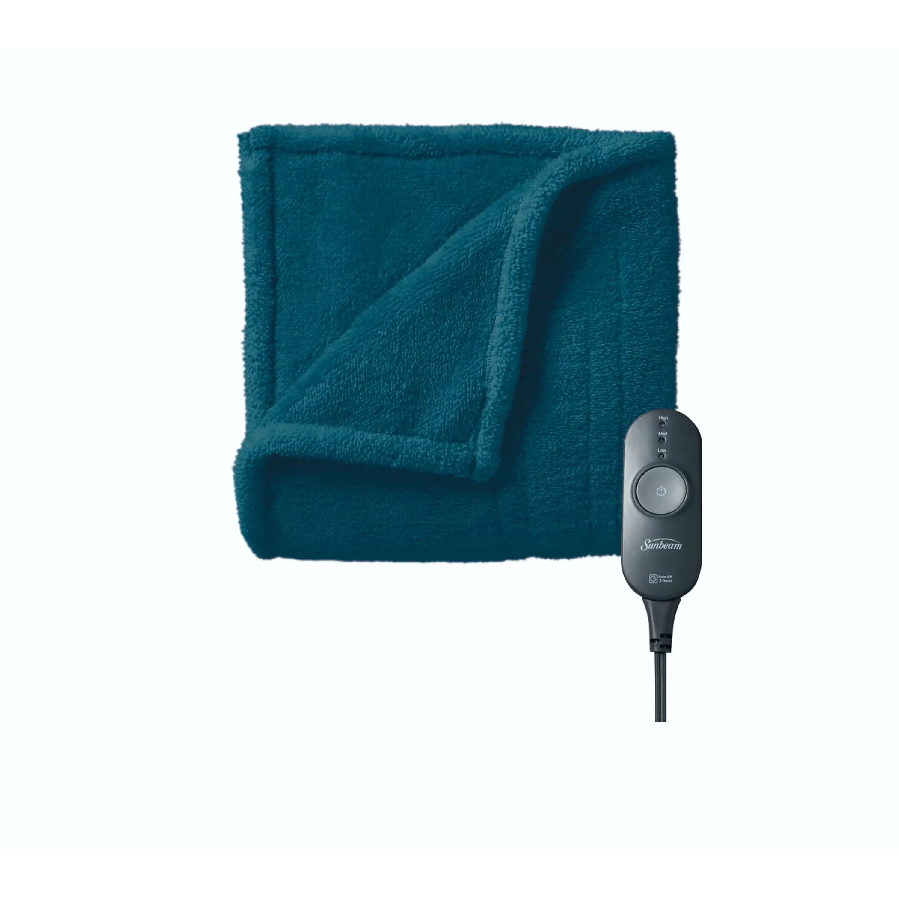 

Electric Blanket Loftec Throw (50" x 60") 3 Heat Levels Legion Blue