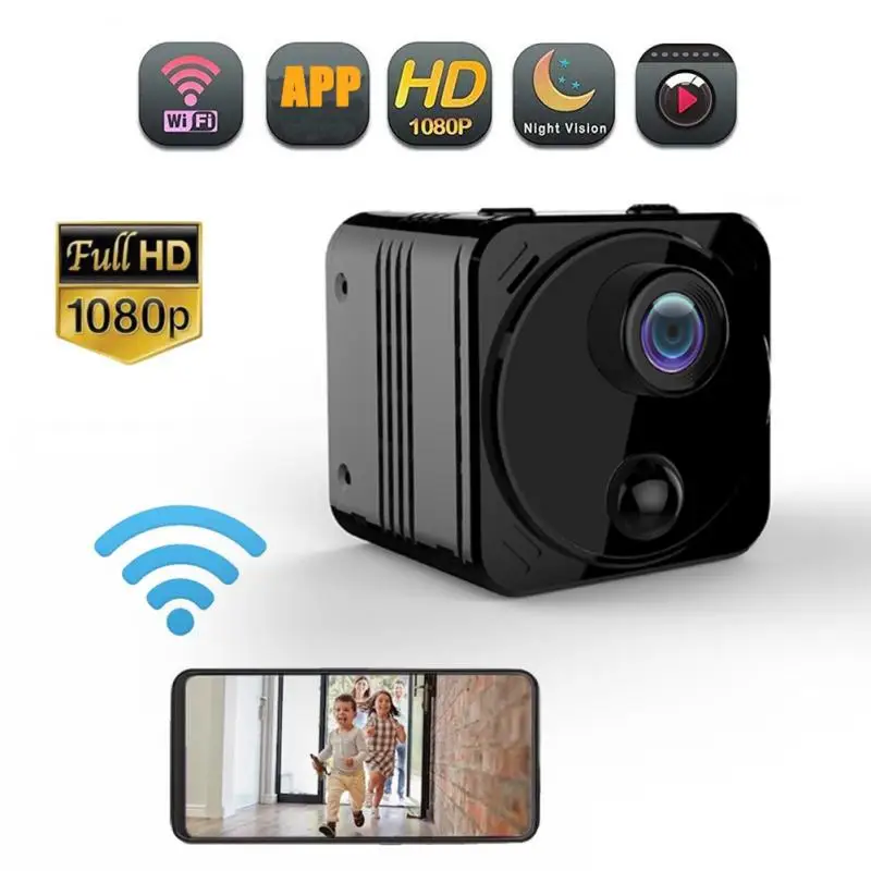 

1080P IR Wireless Camera WiFi Indoor HD MINI IP CAM Home Security Night Vision Video Surveillance Camera Motion Detection Camera